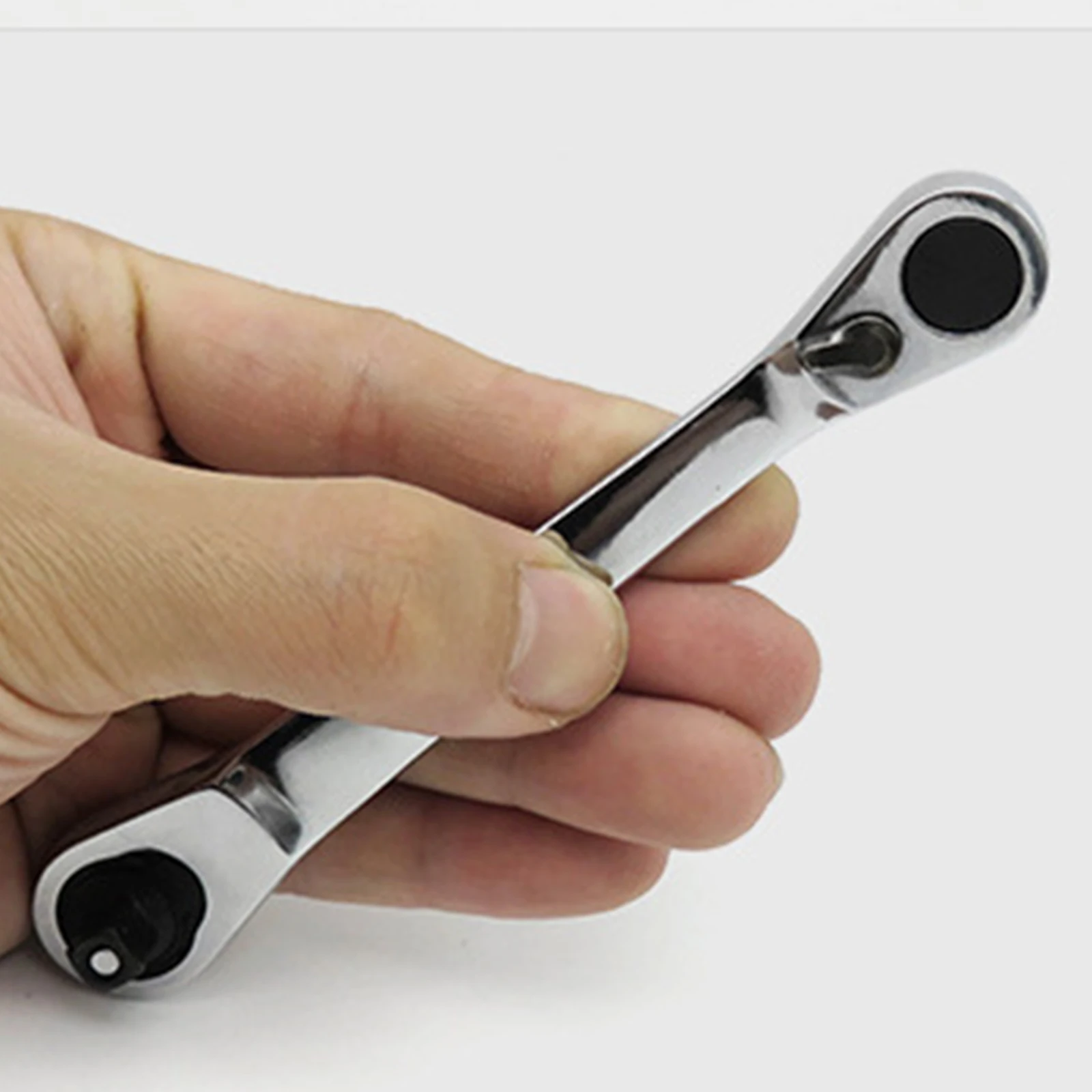 Mini 1/4 Inch Double Ended Quick Socket Ratchet Wrench 72-Tooth Ratchet Wrench Square Bit Hex Socket Screwdriver Slit Wrench
Mini 1/4 Inch Double Ended Quick Socket Ratchet Wrench 72-Tooth Ratchet Wrench Square Bit Hex Socket Screwdriver Slit Wrench