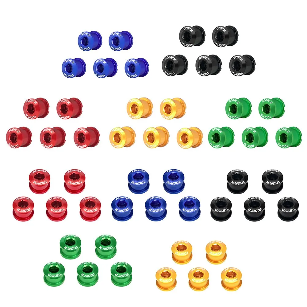5pcs Bike Single/Double Chainring Bolts Sprocket Chainwheel Screws Single/Double Disc Nail Parts For Mountain Bicycle Road Bike
5pcs Bike Single/Double Chainring Bolts Sprocket Chainwheel Screws Single/Double Disc Nail Parts For Mountain Bicycle Road Bike