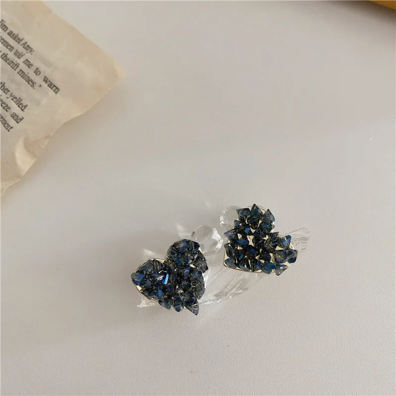 Colorful Crystal Natural Stone Heart Earrings for Women Girl Gold Color Metal Love Heart Big Drop Earrings Statement Jewelry
Colorful Crystal Natural Stone Heart Earrings for Women Girl Gold Color Metal Love Heart Big Drop Earrings Statement Jewelry