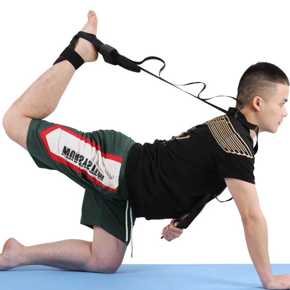 Flexibility Yoga Stretch Strap Stretching Leg Stretcher Strap for Ballet Cheer Dance Gymnastics Trainer Leg Stretch Yoga Belt
Flexibility Yoga Stretch Strap Stretching Leg Stretcher Strap for Ballet Cheer Dance Gymnastics Trainer Leg Stretch Yoga Belt