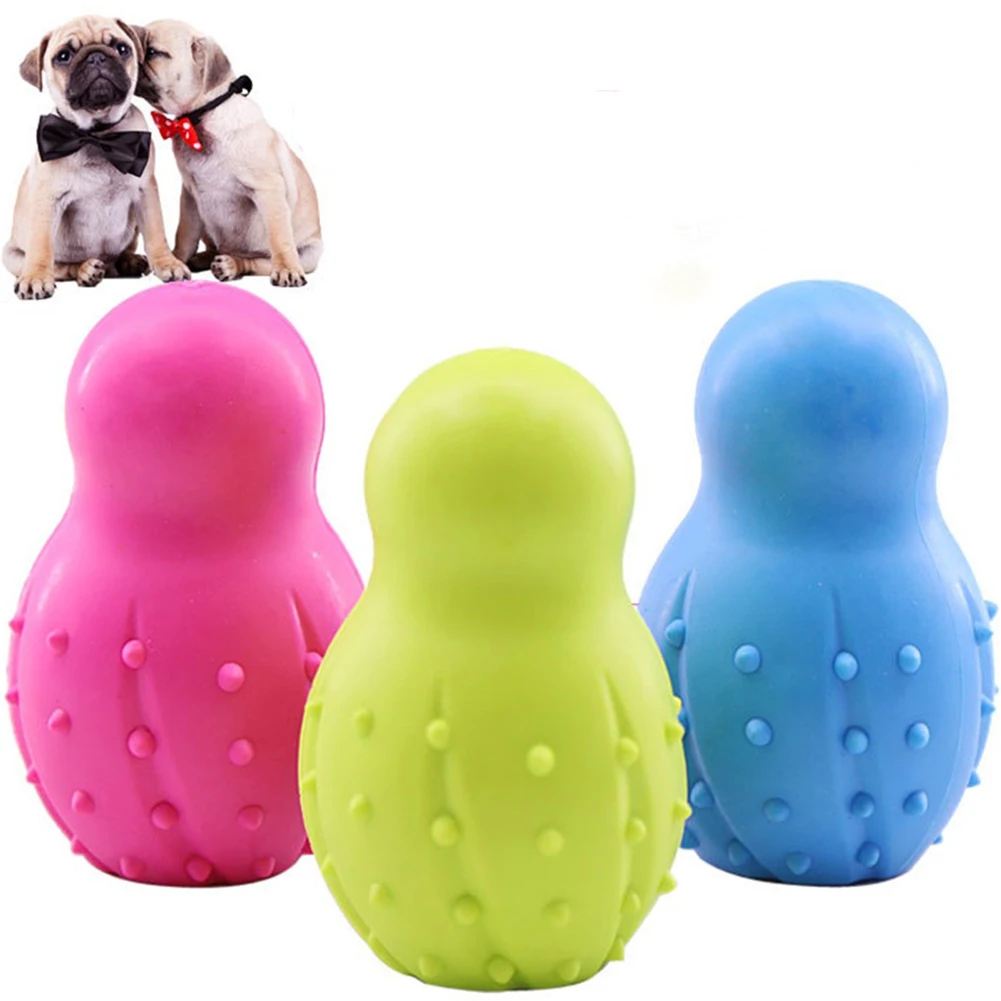 Новые игрушки для домашних животных 7 см интерактивные собак эластичный шар