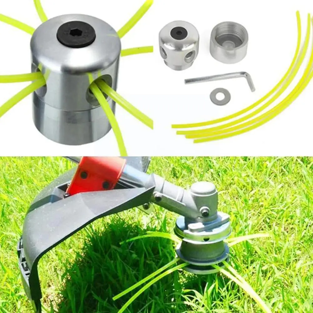 Aluminum Grass Trimmer Head With 4Lines Brush Cutter Accessories Replacement Head Cutting Lawn Tool Head Line For Strimmer Y9P2
Aluminum Grass Trimmer Head With 4Lines Brush Cutter Accessories Replacement Head Cutting Lawn Tool Head Line For Strimmer Y9P2