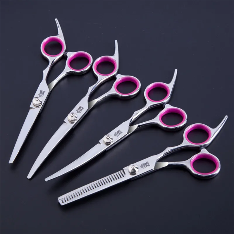 Pet Gromming Scissors Stainless Steel Dog Cat Hair Cutting Thinning Shears Straight Up Curved Hair Dressing Tools
Pet Gromming Scissors Stainless Steel Dog Cat Hair Cutting Thinning Shears Straight Up Curved Hair Dressing Tools
