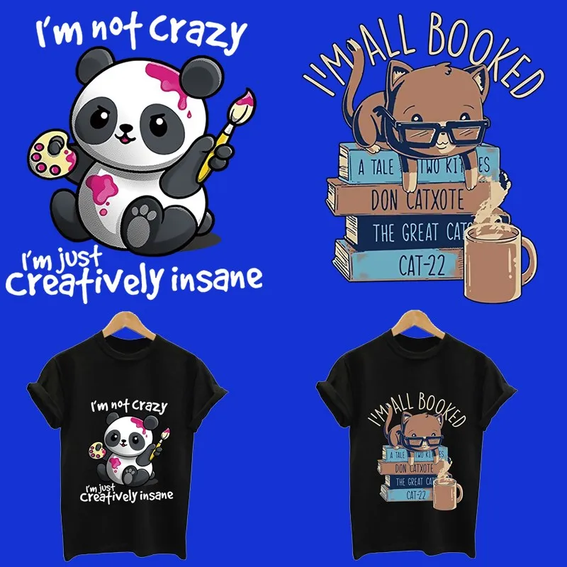 heat-sensitive patches Cute panda stripes Iron-on transfers for clothing applique thermo stickers on clothes custom patch tops 
heat-sensitive patches Cute panda stripes Iron-on transfers for clothing applique thermo stickers on clothes custom patch tops