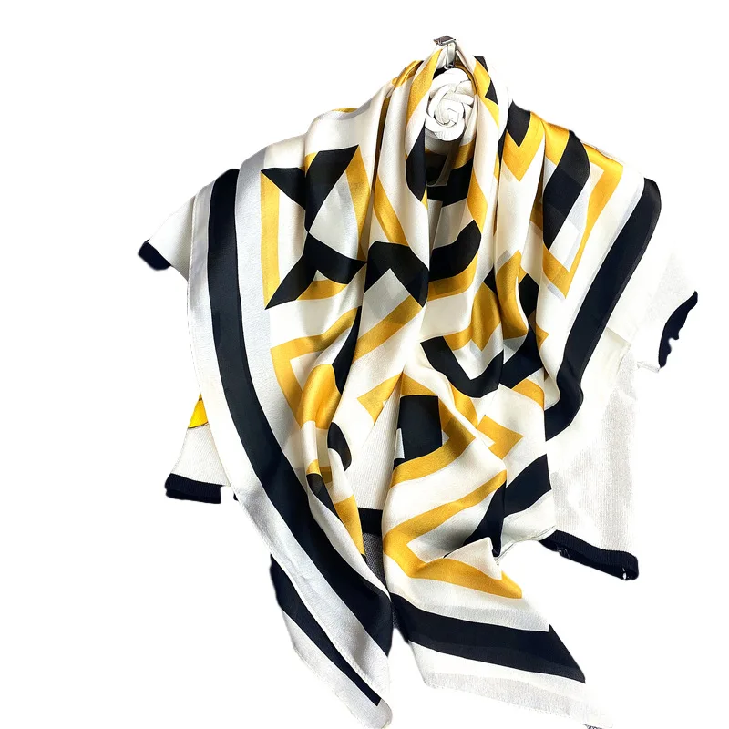 Fashion Summer Silk Scarf Women Scarves for Hair Neck Cover Female Kerchief Bandana Hijab Bufanda de seda Foulard carre femmes
Fashion Summer Silk Scarf Women Scarves for Hair Neck Cover Female Kerchief Bandana Hijab Bufanda de seda Foulard carre femmes