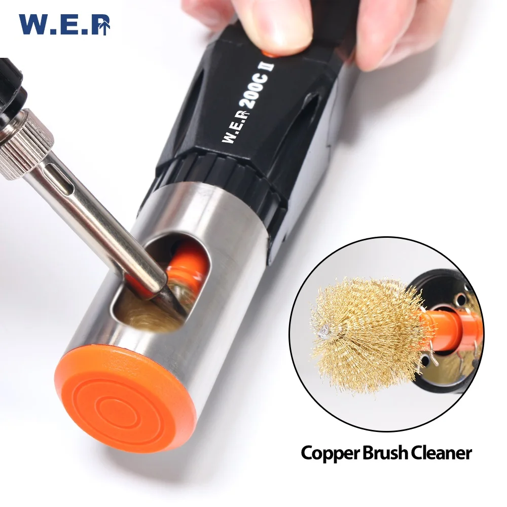 WEP 200C II Automatic Soldering Iron Tip Cleaner Soldering Station Iron Tip Dross Cleaner Cleaning Steel Ball Tools
WEP 200C II Automatic Soldering Iron Tip Cleaner Soldering Station Iron Tip Dross Cleaner Cleaning Steel Ball Tools