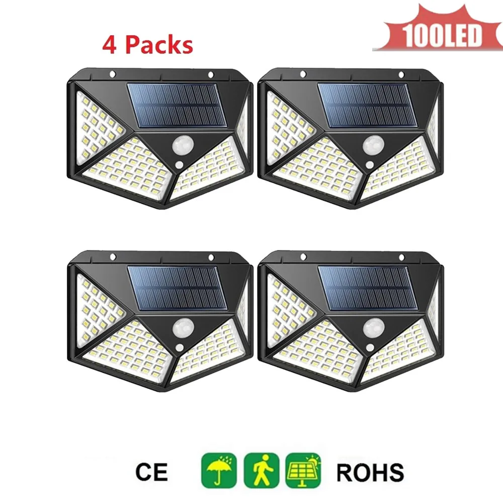 1-4pcs 100LED Solar Powered Lighting Outdoor Garden Yard Path Wall Landscape Lamp Black Lantern LED Light Lamps 4 sided night
1-4pcs 100LED Solar Powered Lighting Outdoor Garden Yard Path Wall Landscape Lamp Black Lantern LED Light Lamps 4 sided night