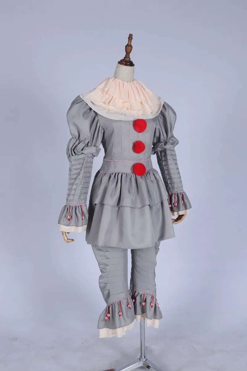 2020 Halloween Man /Woman costume Stephen King's It: Chapter Two Pennywise Cosplay Costume Adult Unisex Clown Halloween Costumes
2020 Halloween Man /Woman costume Stephen King's It: Chapter Two Pennywise Cosplay Costume Adult Unisex Clown Halloween Costumes