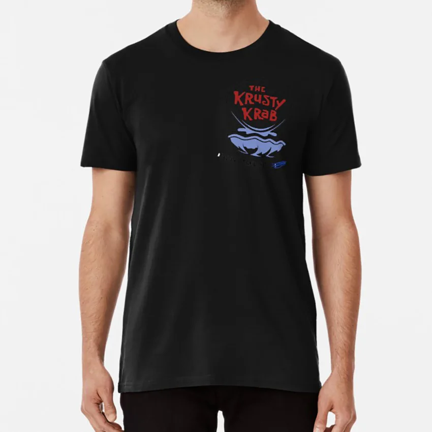 The Krusty Krab T shirt cartoon krusty krab food nickelodean