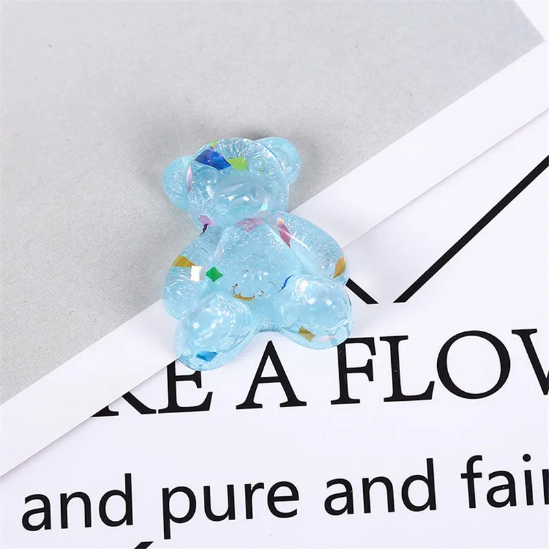 Wholesale Cream Resin Transparent Sequins Bear Slime Accessories Plasticine Tool Clay Charms Slime Kit Filler Toy for Children 
Wholesale Cream Resin Transparent Sequins Bear Slime Accessories Plasticine Tool Clay Charms Slime Kit Filler Toy for Children