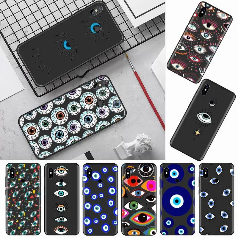 Evil eyes luck art design Phone Case For Xiaomi Redmi mi note max 3 5 6 8 9 10 t S SE lite pro Soft Silicone Cover Funda
Evil eyes luck art design Phone Case For Xiaomi Redmi mi note max 3 5 6 8 9 10 t S SE lite pro Soft Silicone Cover Funda