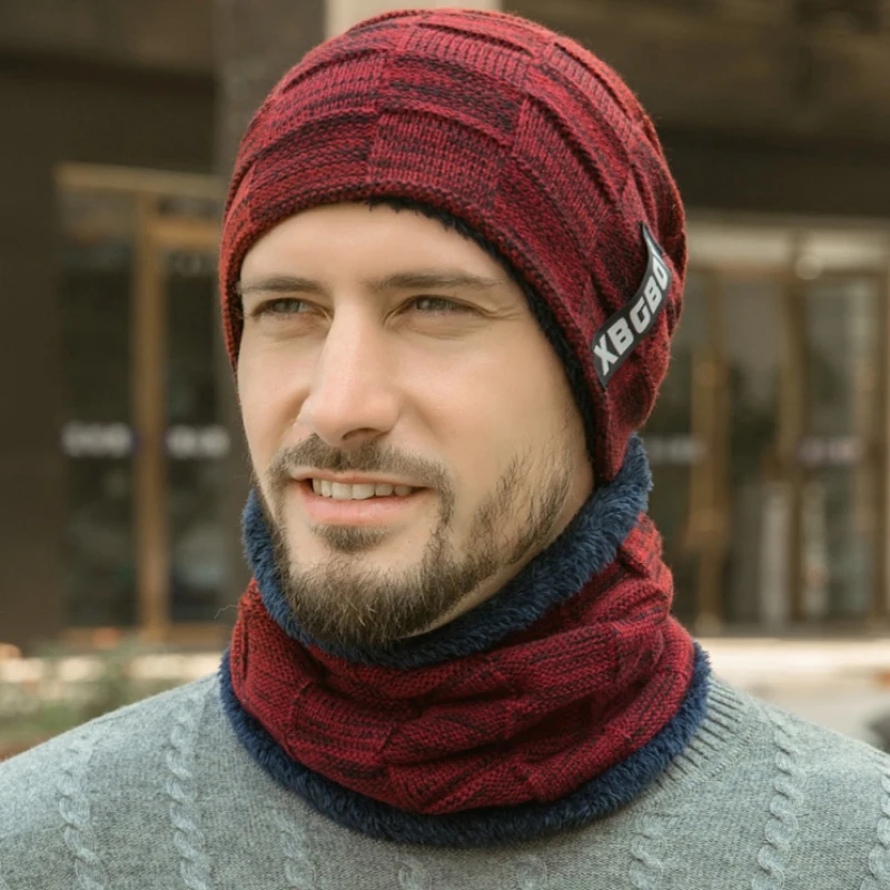 HT2678 Men Knitted Hat Thick Warm Fleece Lined Men Hat Scarf Set Autumn Winter Windproof Beanie Hat and Scarf Winter Accessories
HT2678 Men Knitted Hat Thick Warm Fleece Lined Men Hat Scarf Set Autumn Winter Windproof Beanie Hat and Scarf Winter Accessories