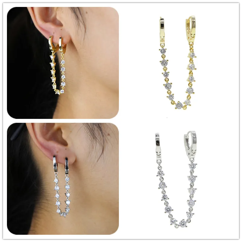 2 Colors 1 Pieces Summer Cool Dangle Earrings Paved White Cz For Women Trendy Jewelry For Women Wedding Gift 2022 New Design
2 Colors 1 Pieces Summer Cool Dangle Earrings Paved White Cz For Women Trendy Jewelry For Women Wedding Gift 2022 New Design