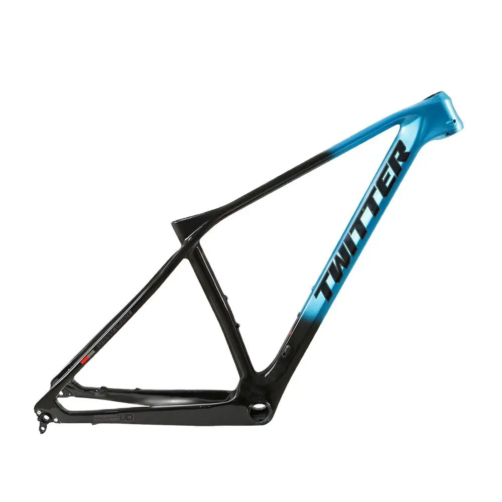 Twitter 2021 New Come Mtb Carbon Frame 29er TA 12x148mm 12x142mm Thru Axle XC Mountain Bike Internal Cable Frame
Twitter 2021 New Come Mtb Carbon Frame 29er TA 12x148mm 12x142mm Thru Axle XC Mountain Bike Internal Cable Frame