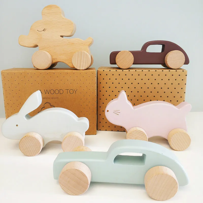 New Cartoon Car Rabbit Elephant Wooden Blocks Educational Montessori Toys For Children Teething Baby Birthday Gift Baby
New Cartoon Car Rabbit Elephant Wooden Blocks Educational Montessori Toys For Children Teething Baby Birthday Gift Baby