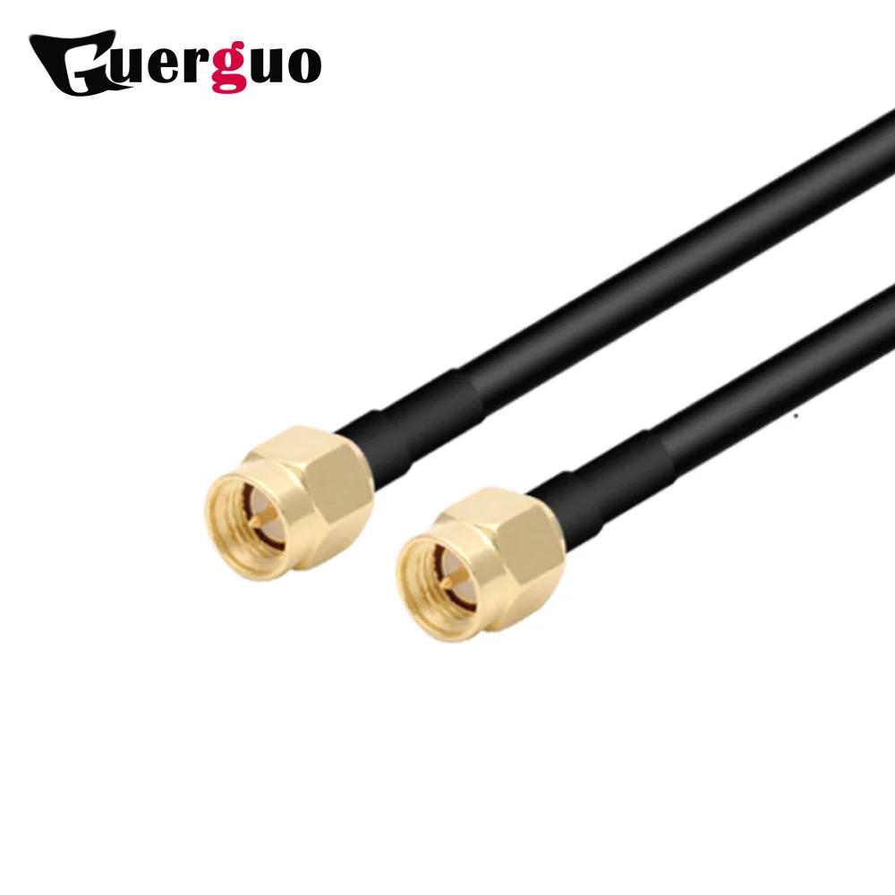 2PCS RG58 50ohm Coaxial Cable SMA Male to SMA Male Plug WiFi Antenna extension cable SMA Connector Adapter Pigtail
2PCS RG58 50ohm Coaxial Cable SMA Male to SMA Male Plug WiFi Antenna extension cable SMA Connector Adapter Pigtail