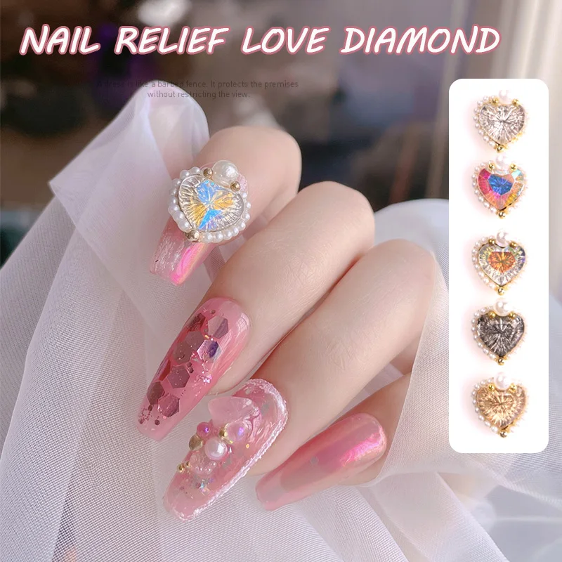 TSZS TSZS New 3D Nail Art Pearl Love Relief Drill Embossed Rhinestone Decoration Nail Art Accessories
TSZS TSZS New 3D Nail Art Pearl Love Relief Drill Embossed Rhinestone Decoration Nail Art Accessories