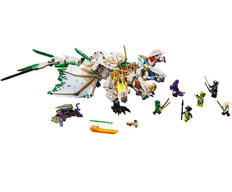 Ninja The Ultra Dragon Flying Mecha Dragon Transformation Building Block Sets with Figures Compatible Ninjagoed 70679 DIY Toys
Ninja The Ultra Dragon Flying Mecha Dragon Transformation Building Block Sets with Figures Compatible Ninjagoed 70679 DIY Toys