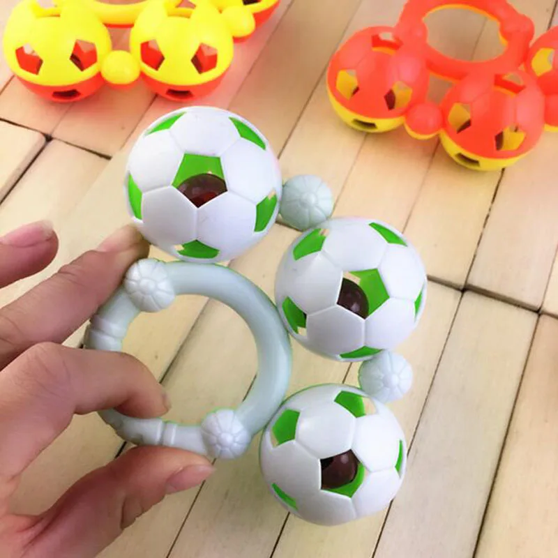 Plastic Small Football Baby Rattles Soccer Hand Bell Teether Newborn Baby Toys Grasp Training Toys Christmas Gifts for Children
Plastic Small Football Baby Rattles Soccer Hand Bell Teether Newborn Baby Toys Grasp Training Toys Christmas Gifts for Children