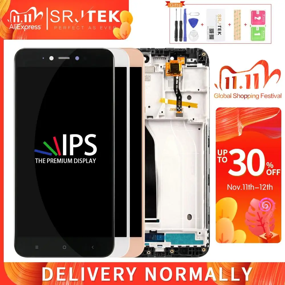 ЖК-матрица Srjtek для Xiaomi Redmi 5A, сенсорный экран с дигитайзером в сборе с рамкой 5 дюймов для Hongmi 5A, сенсорный экран
ЖК-матрица Srjtek для Xiaomi Redmi 5A, сенсорный экран с дигитайзером в сборе с рамкой 5 дюймов для Hongmi 5A, сенсорный экран
