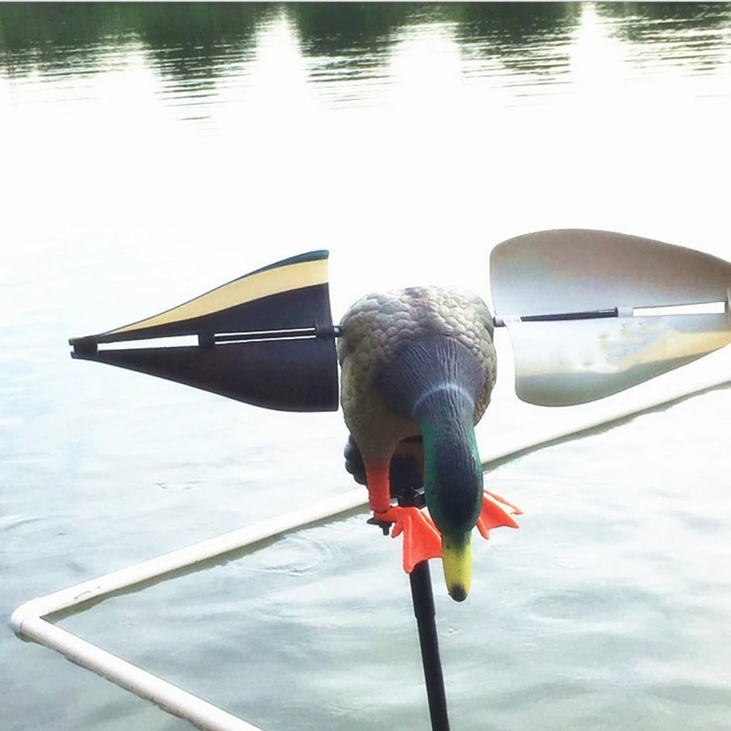Wind-driven Duck Decoy Outdoors Hunting Shooting Fake Mallard Drake Duck Hunting Accessories
Wind-driven Duck Decoy Outdoors Hunting Shooting Fake Mallard Drake Duck Hunting Accessories
