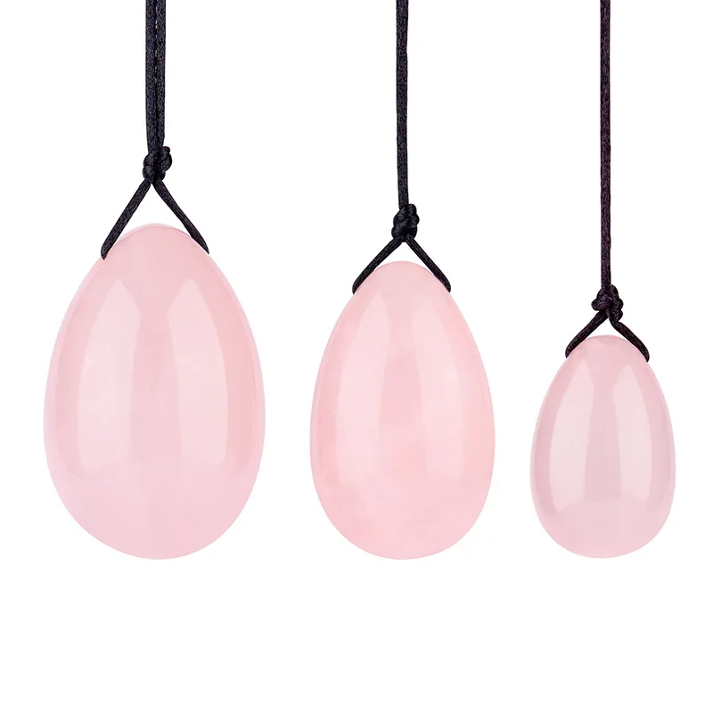 Natural Rose Quartz Yoni Egg Jade Eggs Women Kegel Exerciser Vaginal Muscles Tightening Ball Jade Massager Crystal Kegel Eggs
Natural Rose Quartz Yoni Egg Jade Eggs Women Kegel Exerciser Vaginal Muscles Tightening Ball Jade Massager Crystal Kegel Eggs