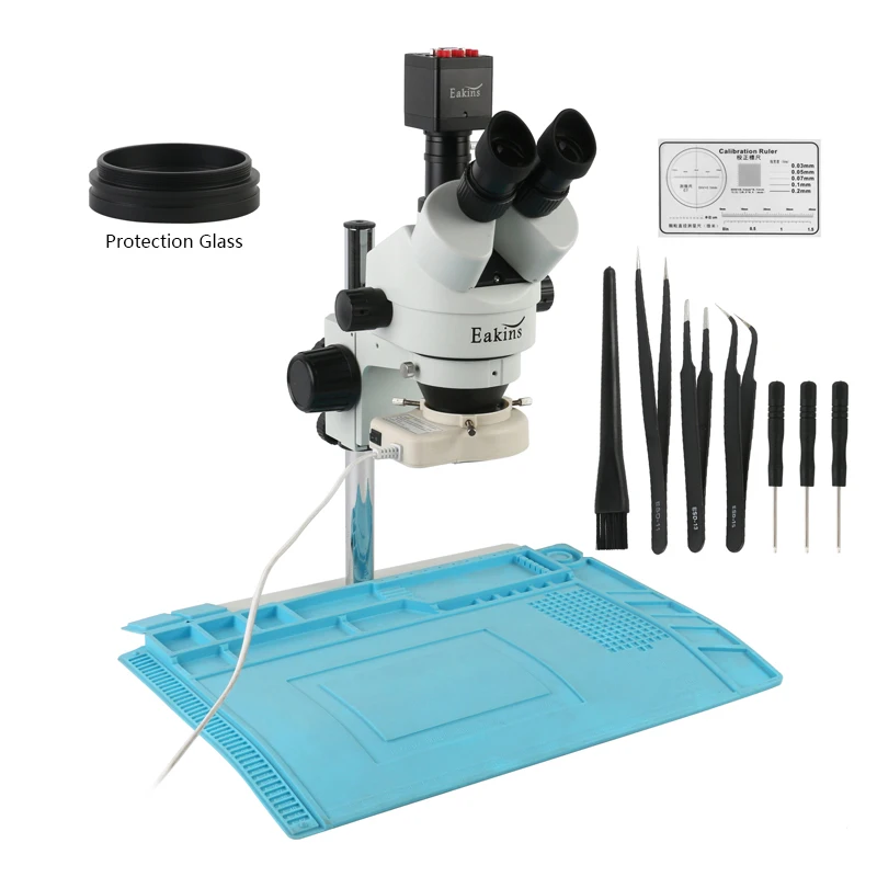 SONY IMX307 HDMI/VGA Digital Microscope Camera Simul-Focal 3.5X-90X Trinocular Stereo Microscope Set For PCB Soldering Repaired
SONY IMX307 HDMI/VGA Digital Microscope Camera Simul-Focal 3.5X-90X Trinocular Stereo Microscope Set For PCB Soldering Repaired