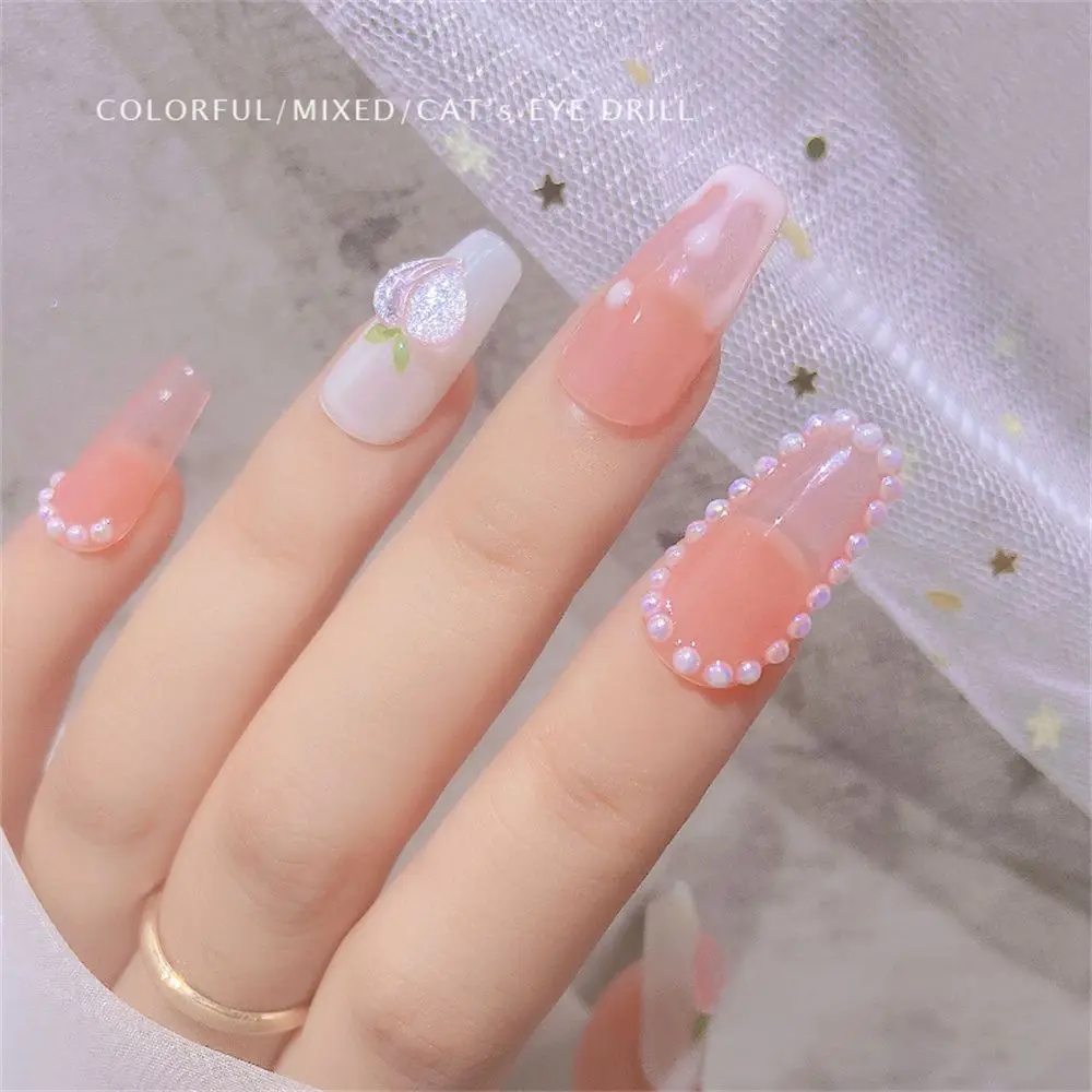 30pcs Jewelry Charms Resin Aurora Nail Art DIY Nail Rhinestones Peach Heart Nail Decoration Flat Bottom Drill
30pcs Jewelry Charms Resin Aurora Nail Art DIY Nail Rhinestones Peach Heart Nail Decoration Flat Bottom Drill