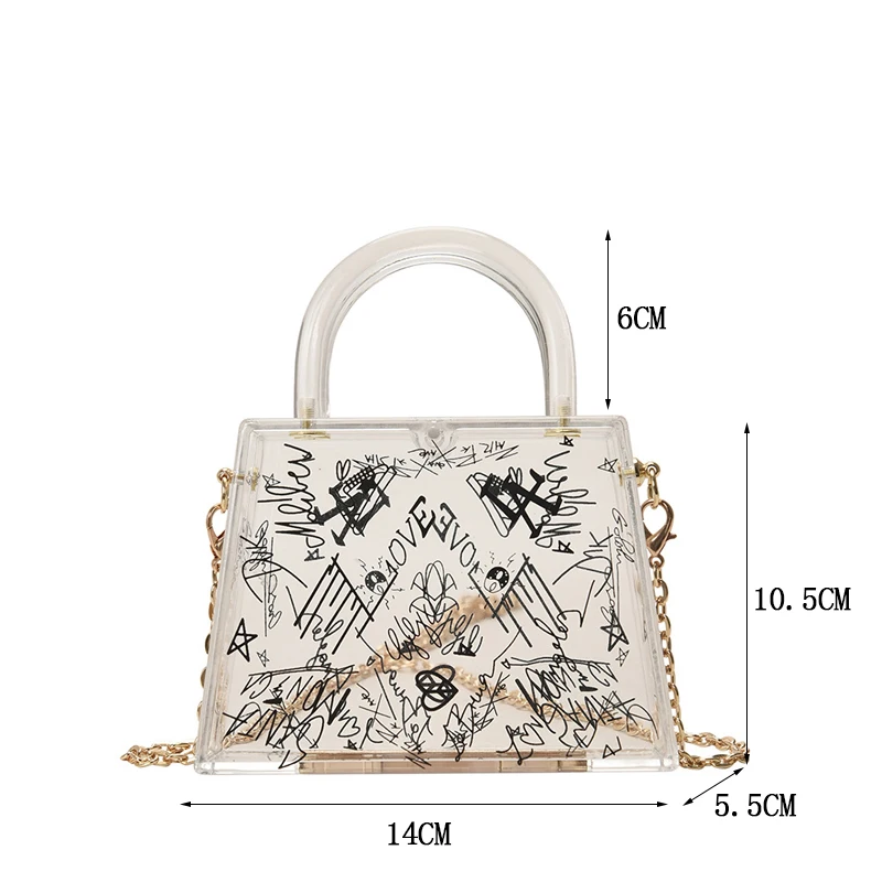 PVC Colourful Purses and Handbags Summer Small Clutch Bag Women Graffiti Designer Shoulder Bag Acrylic Party Handbag Z111
PVC Colourful Purses and Handbags Summer Small Clutch Bag Women Graffiti Designer Shoulder Bag Acrylic Party Handbag Z111