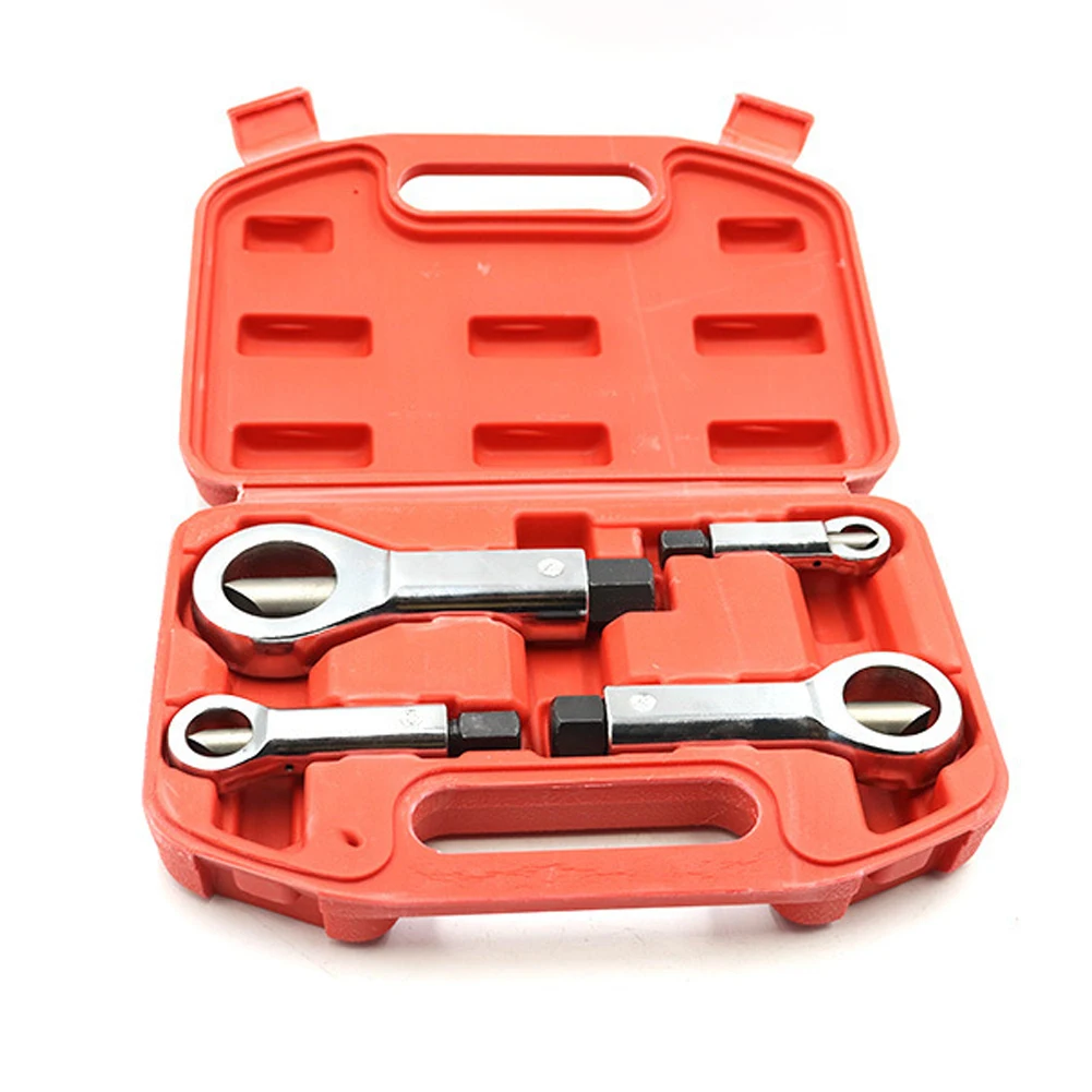 Broken Damaged Nut Splitter Spanner Kit Rusty Nut Cracker Extractor Removal Tools Removal Puller Daed Screw Repair Tool
Broken Damaged Nut Splitter Spanner Kit Rusty Nut Cracker Extractor Removal Tools Removal Puller Daed Screw Repair Tool