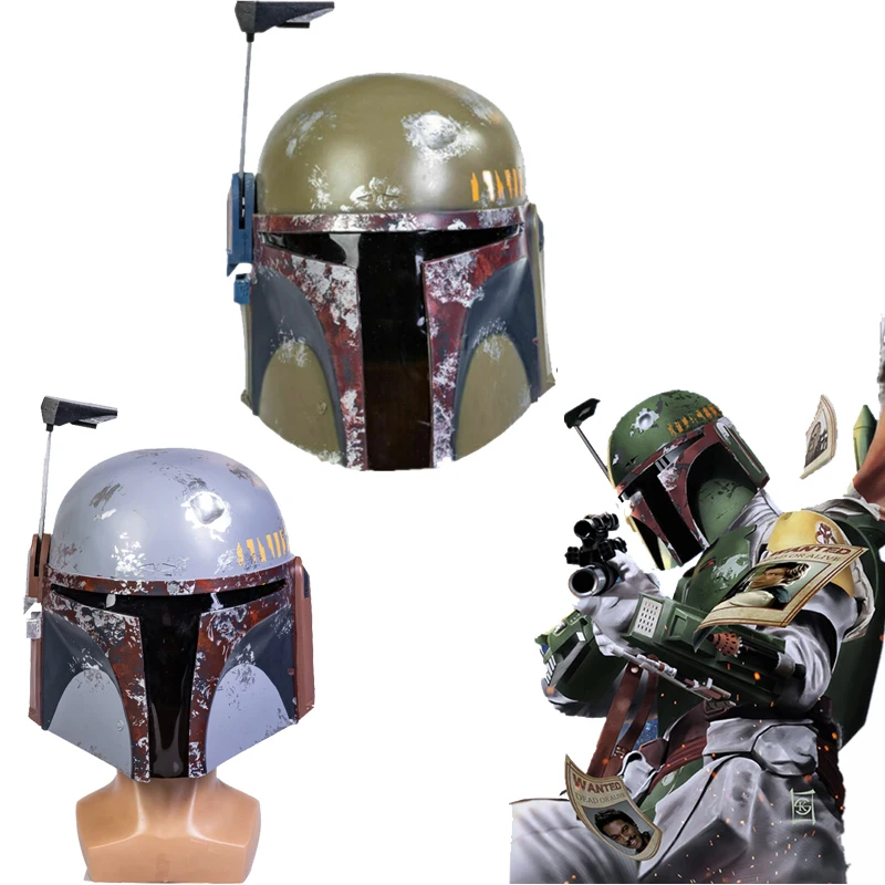Маска Xcoser Boba Fett полимерный шлем для косплея на всю голову SW камуфляжная в