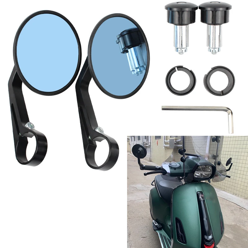 1 Pair Universal Motorcycle Electric Car Refitting Accessories Round CNC Handlebar Mirror Handlebar Die Casting Mirror
1 Pair Universal Motorcycle Electric Car Refitting Accessories Round CNC Handlebar Mirror Handlebar Die Casting Mirror