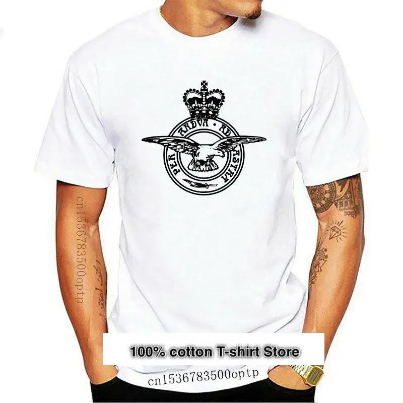 Camiseta de manga corta con insignia de la Royal Air Force per ardua ad astra, camisetas personalizadas, 2019
Camiseta de manga corta con insignia de la Royal Air Force per ardua ad astra, camisetas personalizadas, 2019