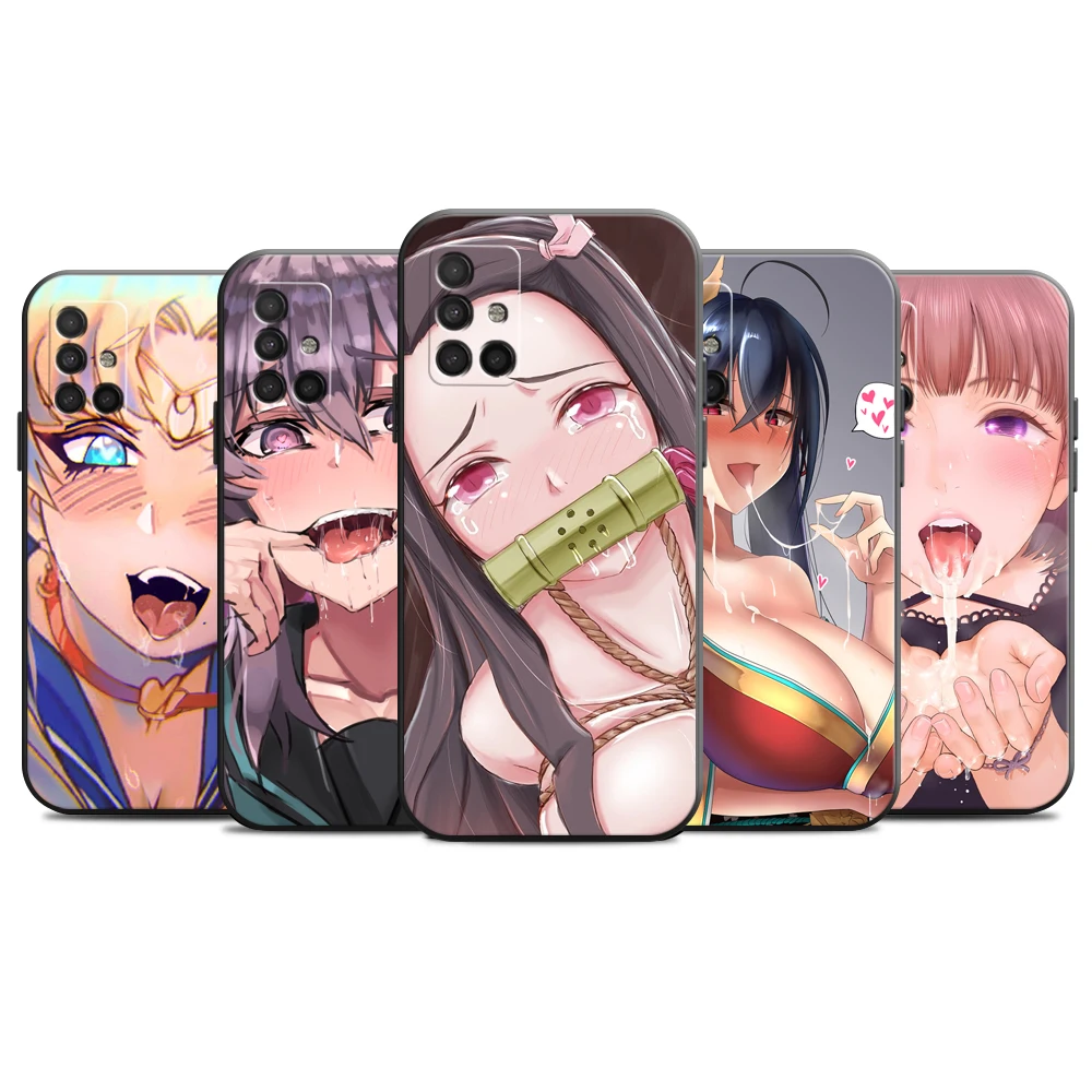 Climax face anime woman New Phone Case for Samsung A21S A217F A315F A31 A52S A52 A72 A32 A22 A42 M42 5G 4G Liquid Silicone Cover
Climax face anime woman New Phone Case for Samsung A21S A217F A315F A31 A52S A52 A72 A32 A22 A42 M42 5G 4G Liquid Silicone Cover