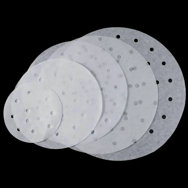 Delidge 100PCS Disposable Perforated Non-Stick Steaming Basket Mat Parchment Wood Pulp Steamer Paper Liners For Air Fryer
Delidge 100PCS Disposable Perforated Non-Stick Steaming Basket Mat Parchment Wood Pulp Steamer Paper Liners For Air Fryer