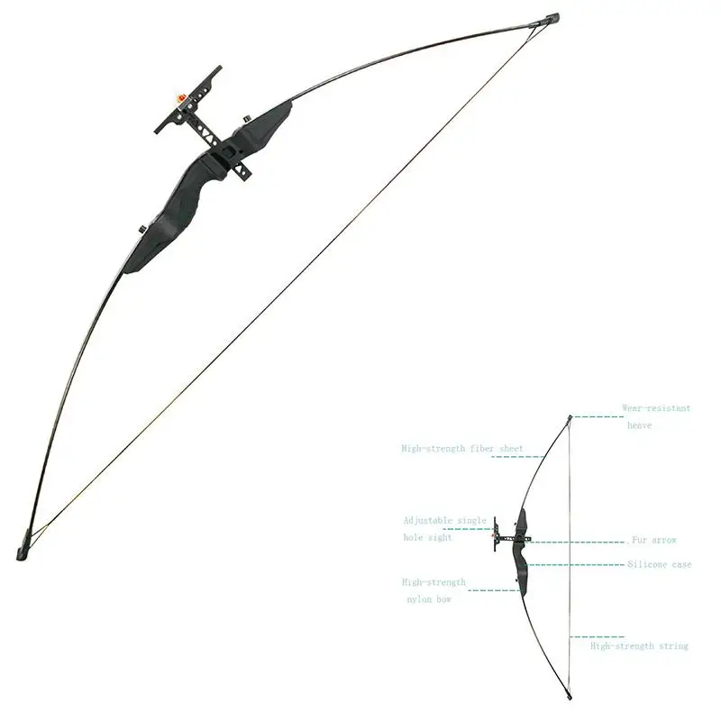 

40 фунтов охота новый лук и стрелы стрельба из лука инструменты прицеливания прямые тянуть Луки Спорт на открытом воздухе