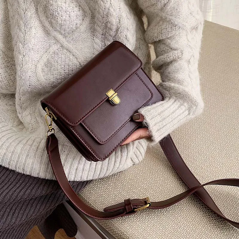 MINI Solid Color PU Leather Crossbody Bags For Women 2021 Lock Shoulder Simple Bag Travel Small Handbags and Purse
MINI Solid Color PU Leather Crossbody Bags For Women 2021 Lock Shoulder Simple Bag Travel Small Handbags and Purse
