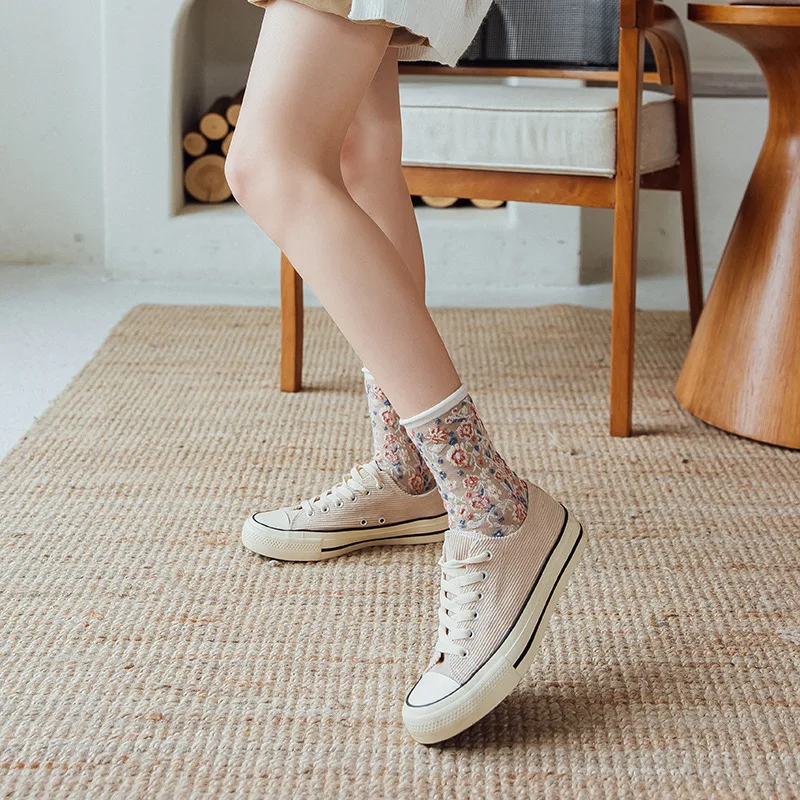 Socks Female Ins Tide Tube Socks Autumn Winter Retro Ethnic Style Embossed Cute Japanese Small Floral Long Pile Socks
Socks Female Ins Tide Tube Socks Autumn Winter Retro Ethnic Style Embossed Cute Japanese Small Floral Long Pile Socks