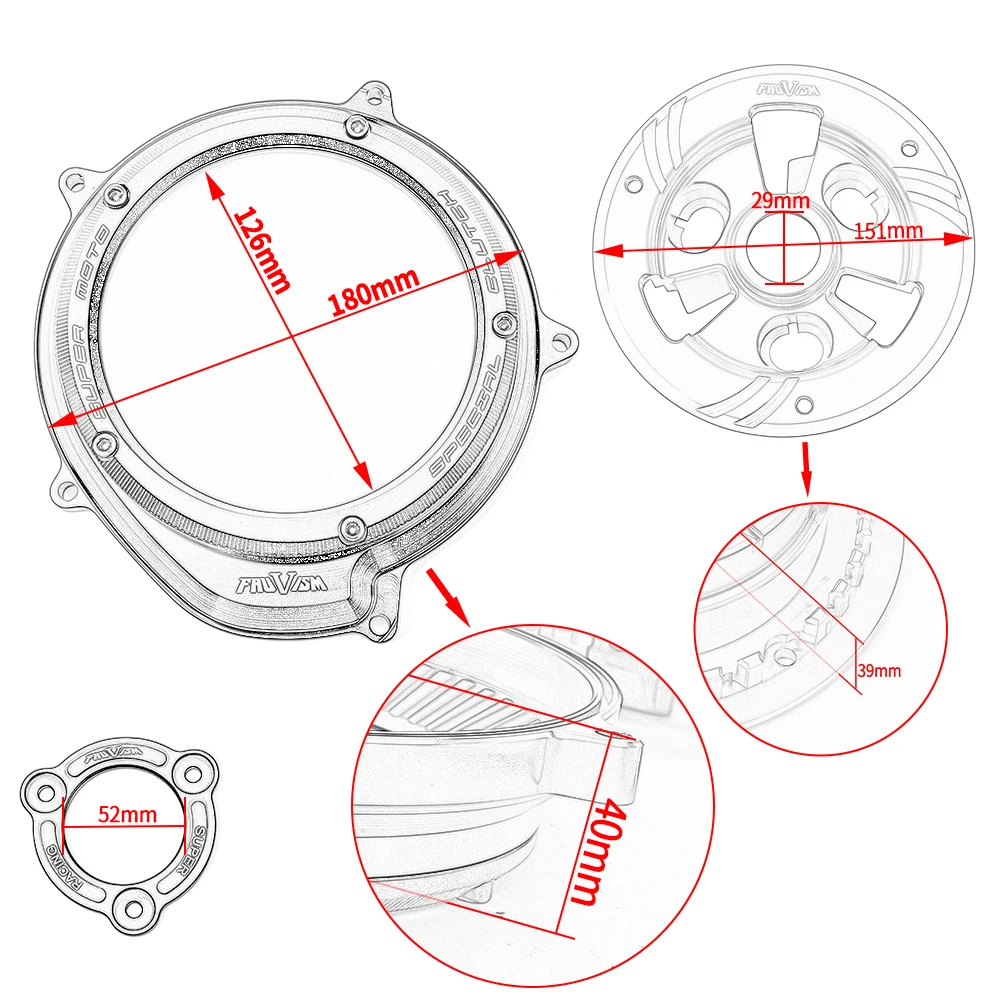 For KTM 1050 1090 1190 1290 Adventure ADV 1290 Super for Duke R/GT 2019 2020 Engine Parts Racing Clutch Cover Spring Retainer
For KTM 1050 1090 1190 1290 Adventure ADV 1290 Super for Duke R/GT 2019 2020 Engine Parts Racing Clutch Cover Spring Retainer