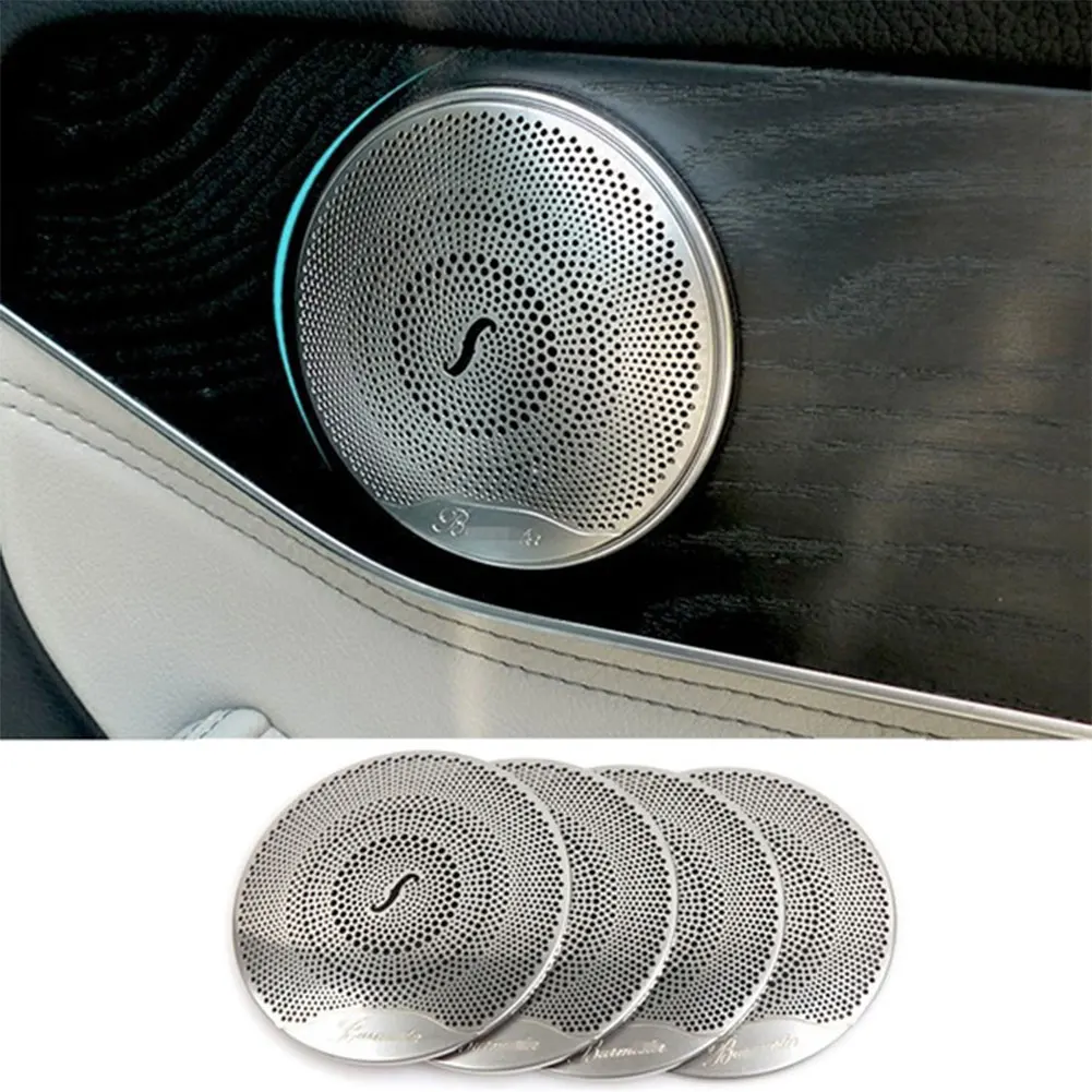 4Pcs Car Audio Speaker Cover Trim Door Loudspeaker Cover Trim for Mercedes Benz E/C/GLC Class W213 W205 Car Accessories
4Pcs Car Audio Speaker Cover Trim Door Loudspeaker Cover Trim for Mercedes Benz E/C/GLC Class W213 W205 Car Accessories