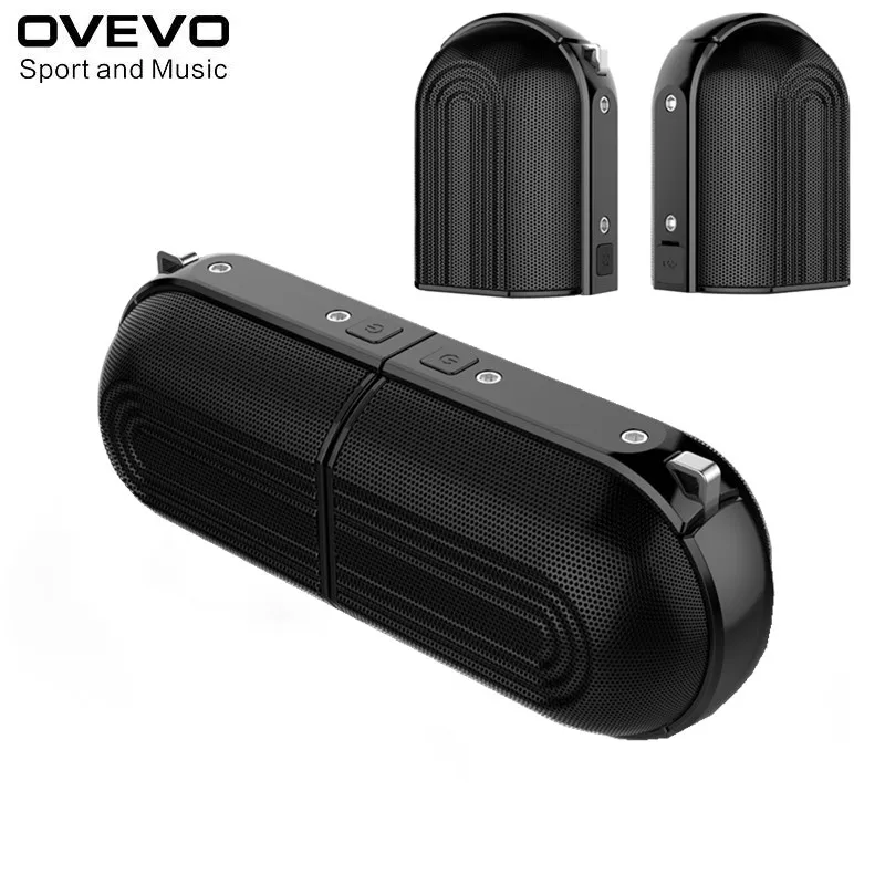Разъем Ovevo D20 TWS BT динамик 2*10 Вт Громкая колонка качественный стереозвук два порта