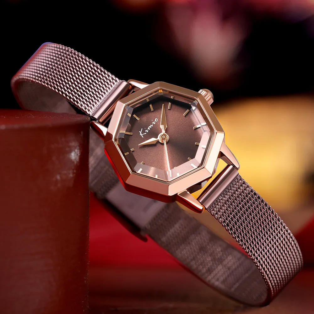Ladies Small Gold Watch Fashion Simple Octagonal Watch Net Chain Watch Temperament Watch Female
Ladies Small Gold Watch Fashion Simple Octagonal Watch Net Chain Watch Temperament Watch Female