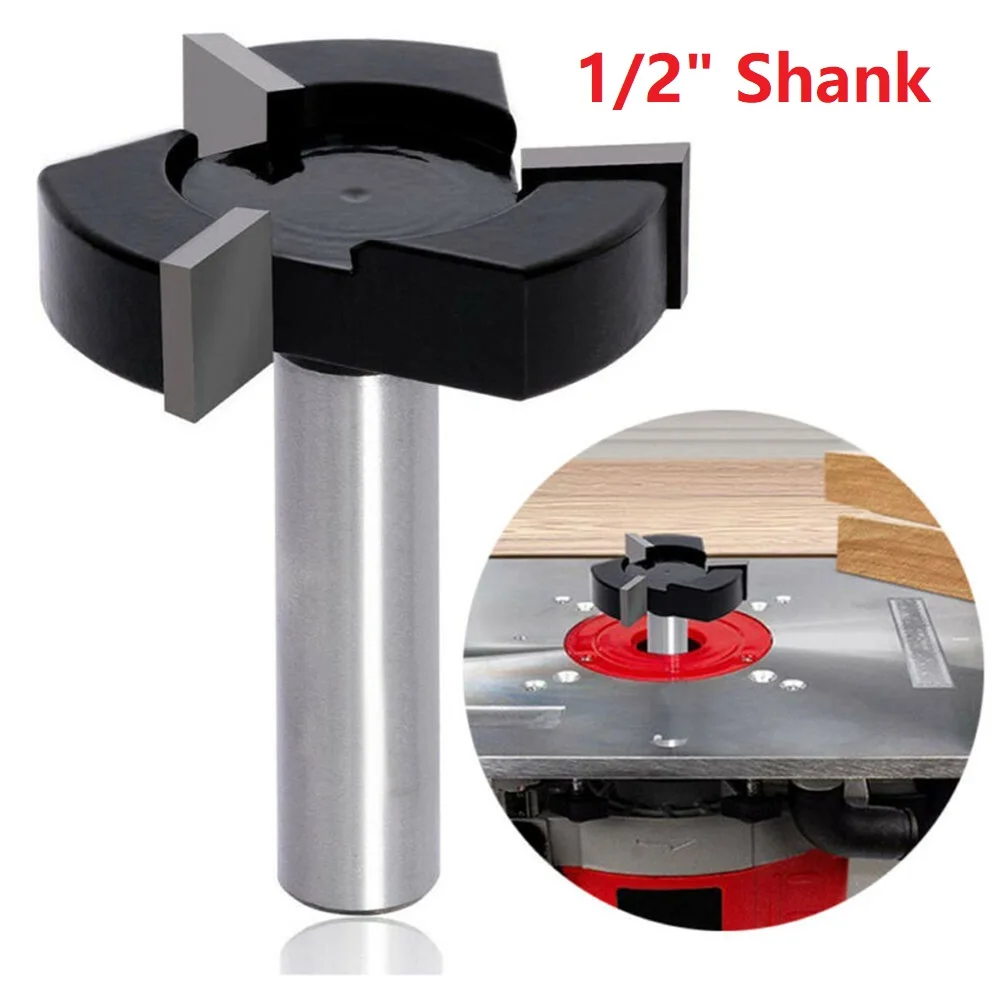 1/2\" Miter Router Bit Shank CNC Spoilboard Surfacing Router Bit Tools Slab Milling Cutter Planing Woodworking Trimming
1/2\" Miter Router Bit Shank CNC Spoilboard Surfacing Router Bit Tools Slab Milling Cutter Planing Woodworking Trimming