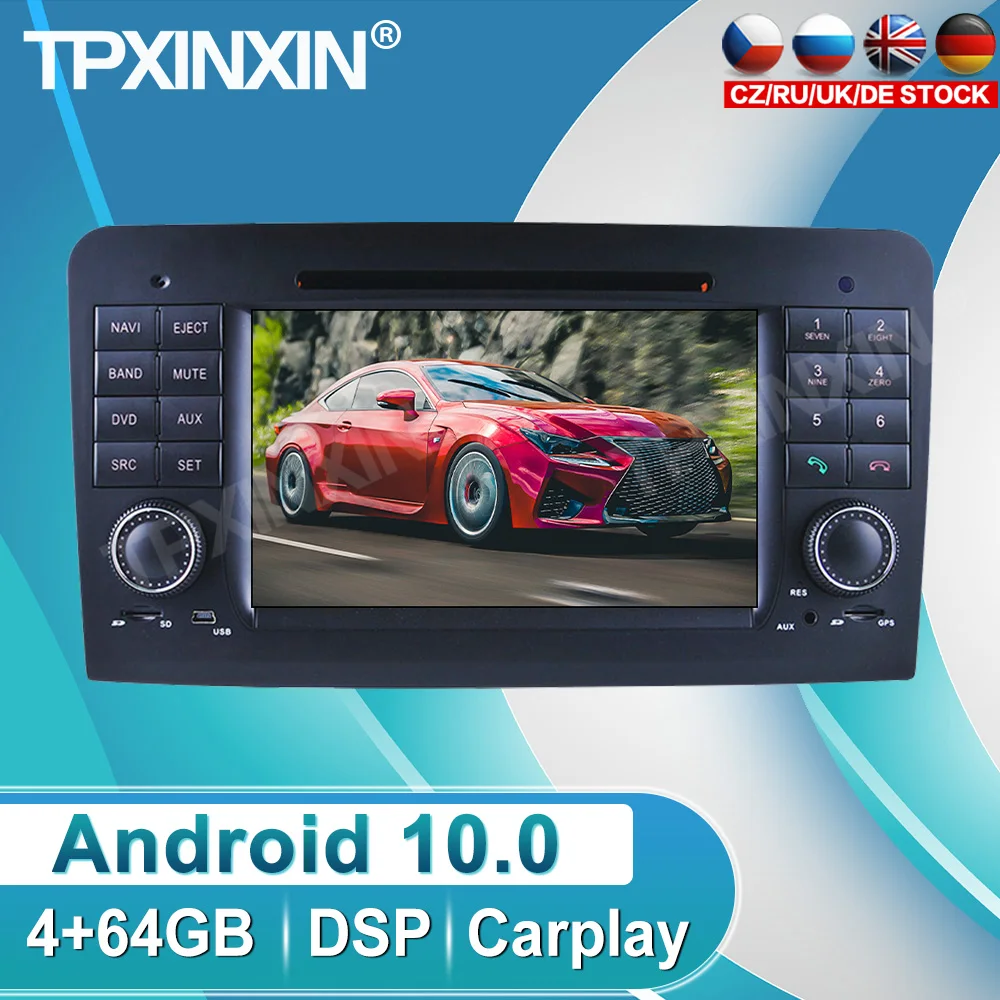 Android 10 для Mercedes Benz ML W164 GL X164 2005 2006 2007 2008 - 2012 автомобильный DVD-радиоприемник, мультимедийный плеер, система GPS-навигации
Android 10 для Mercedes Benz ML W164 GL X164 2005 2006 2007 2008 - 2012 автомобильный DVD-радиоприемник, мультимедийный плеер, система GPS-навигации