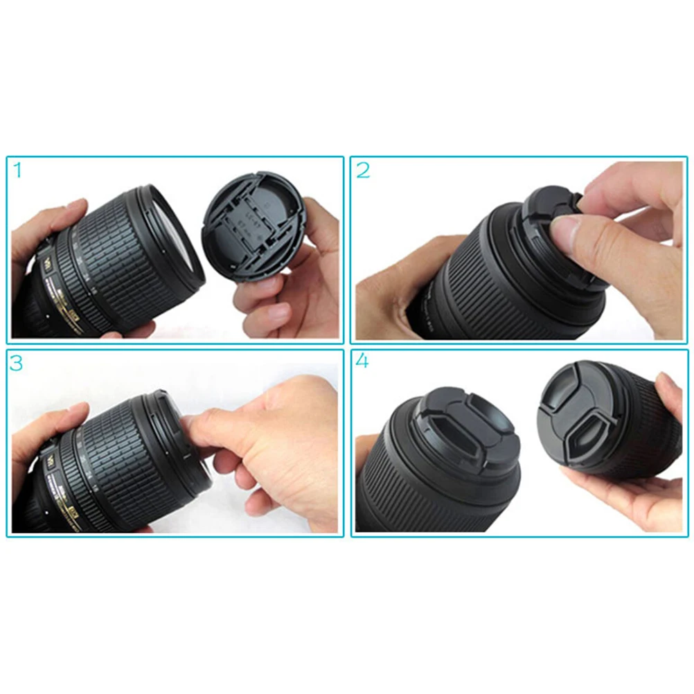 Protective Professional Lens Cap For Canon/Nikon/Pentax/Sony ABS Dust-proof Camera Lens Protector Cover With Anti-lost Rope
Protective Professional Lens Cap For Canon/Nikon/Pentax/Sony ABS Dust-proof Camera Lens Protector Cover With Anti-lost Rope