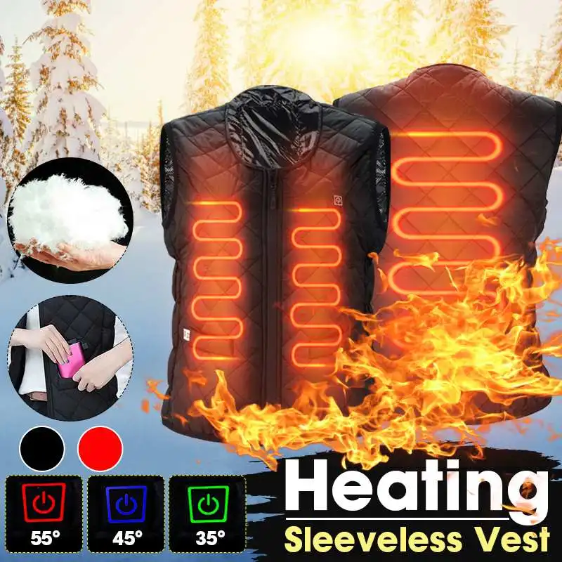 USB Thermal Electric Heated Vest Women Winter Heated Jacket Outdoor Camping Hiking Clothing Tactical Vest Infrad Battery Jacket
USB Thermal Electric Heated Vest Women Winter Heated Jacket Outdoor Camping Hiking Clothing Tactical Vest Infrad Battery Jacket