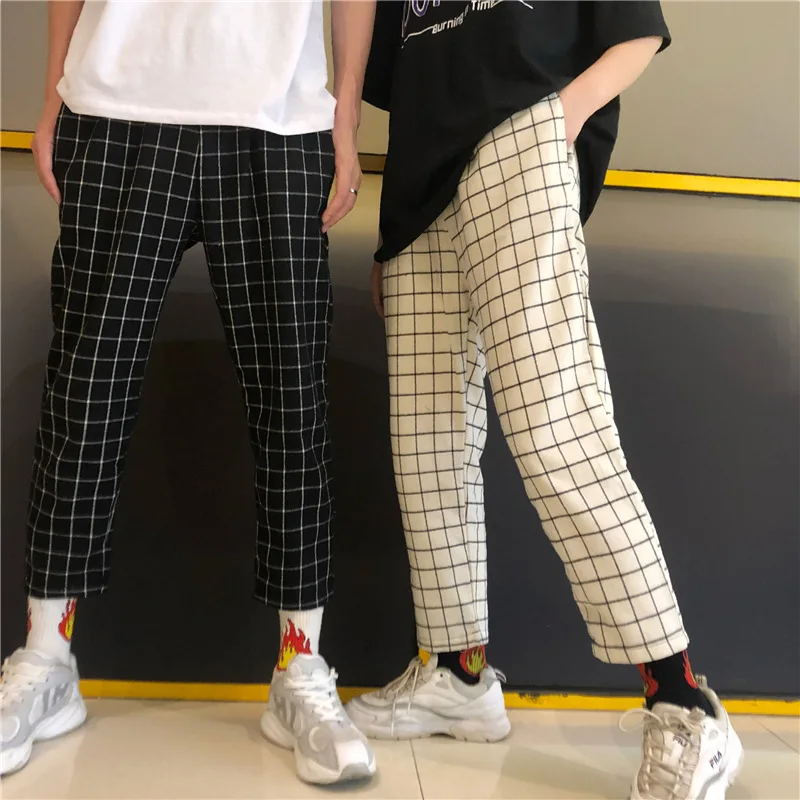 Fashion Vintage Plaid Patchwork Pants Harajuku Woman Man Trousers Elastics High Waist Pants Korean Causal Straight Pants
Fashion Vintage Plaid Patchwork Pants Harajuku Woman Man Trousers Elastics High Waist Pants Korean Causal Straight Pants