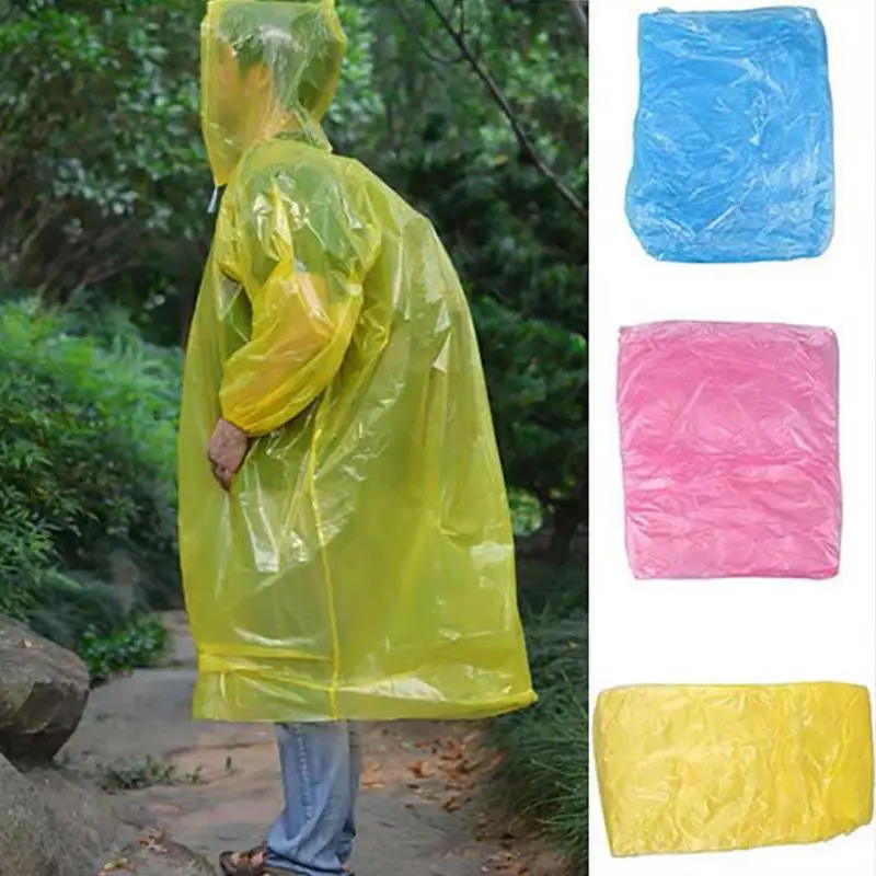50pcs Unisex Raincoat Camping Hiking Convenient Disposable Poncho Hooded Pe Emergency Rain Gear Rain Coat Hood Transparent Cover
50pcs Unisex Raincoat Camping Hiking Convenient Disposable Poncho Hooded Pe Emergency Rain Gear Rain Coat Hood Transparent Cover