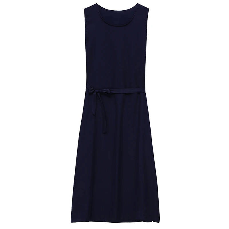 Women New Summer Fashion Elegant Dresses Comfortable Sleeveless Round Neck Dress Female leisure Vestidos Brand Women Clothing
Women New Summer Fashion Elegant Dresses Comfortable Sleeveless Round Neck Dress Female leisure Vestidos Brand Women Clothing