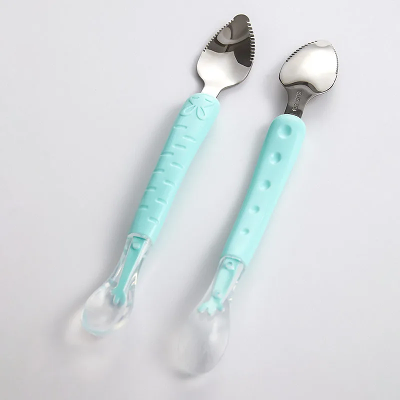 1Pcs 2 Colors Stainless Steel Multi Purpose Infant Feeding Double-Headed Silicone Storage Box Children Tableware
1Pcs 2 Colors Stainless Steel Multi Purpose Infant Feeding Double-Headed Silicone Storage Box Children Tableware